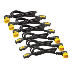 APC NetShelter - Kit cordon d'alimentation - Connecteurs à 90° - 1,83m