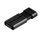 Verbatim Micro-clé USBPinStripe de 64 Go - noire