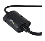StarTech.com Câble Adaptateur de 1,8m à 2 Ports FTDI USB vers Série RS232 avec Rétention COM, Adaptateur USB vers RS232 - Conforme TAA