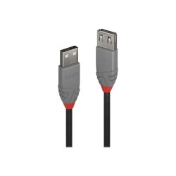 Lindy 36705 câble USB USB 2.0 5 m USB A Noir, Gris