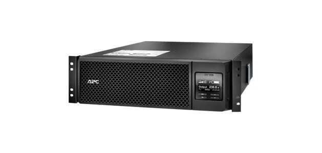 APC Smart-UPS On-Line SRT5KRMXLI - 5000VA, 6x C13, 4x C19 output, rack mountable, Embedded NMC