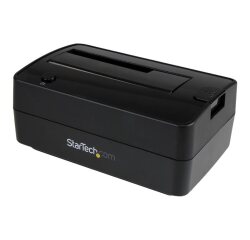 StarTech.com Station d'Accueil pour Disque Dur à 1 Baie USB 3.1 / eSATA vers SATA, Dock pour Disque Dur USB 3.1 (10 Gbps), Station d'Accueil pour Disque Dur Externe 2.5/3.5" SATA III, Chargement par le Haut