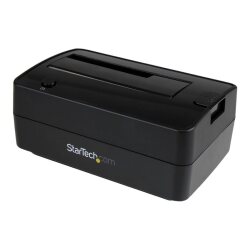 StarTech.com Station d'Accueil pour Disque Dur à 1 Baie USB 3.1 / eSATA vers SATA, Dock pour Disque Dur USB 3.1 (10 Gbps), Station d'Accueil pour Disque Dur Externe 2.5/3.5" SATA III, Chargement par le Haut
