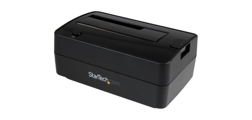 StarTech.com Station d'Accueil pour Disque Dur à 1 Baie USB 3.1 / eSATA vers SATA, Dock pour Disque Dur USB 3.1 (10 Gbps), Station d'Accueil pour Disque Dur Externe 2.5/3.5" SATA III, Chargement par le Haut