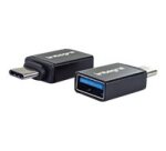 Integral INADUSB3.0ATOCTW changeur de genre de câble USB Type-A USB Type-C Noir