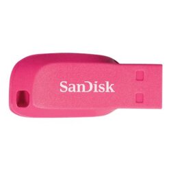 SanDisk Cruzer Blade - Clé USB - 32 Go - USB 2.0 - vert électrique