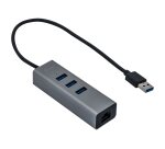 i-tec Metal USB 3.0 HUB 3 Port + Gigabit Ethernet Adapter