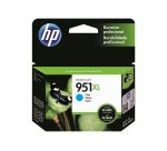 HP 951XL cartouche d'encre cyan grande capacité authentique
