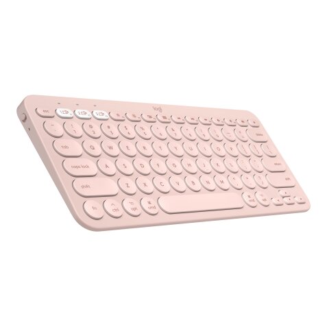 Logitech K380 for Mac Multi-Device Bluetooth Keyboard clavier Universel AZERTY Français Rose