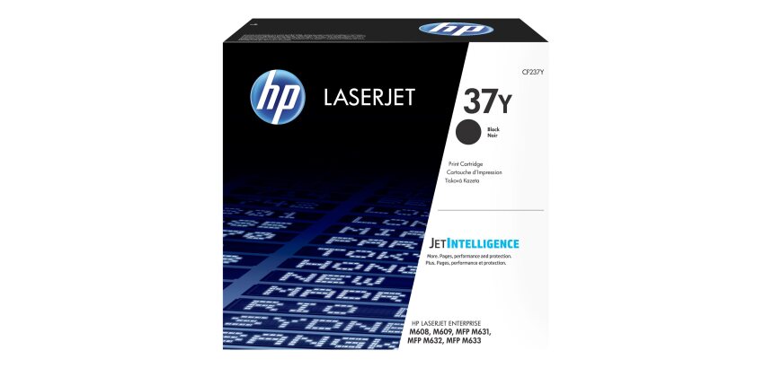 HP Cartouche de toner noir authentique 37Y LaserJet très grande capacité