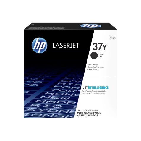 HP Cartouche de toner noir authentique 37Y LaserJet très grande capacité