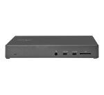 StarTech.com Dock USB-C - Station d'accueil USB Type C Triple Écrans 4K - Alimentation 100W - DP 1.4 Alt Mode & DSC, 2x DisplayPort 1.4/HDMI 2.0 - 6xUSB (2x 10Gbps) - Windows/Chrome