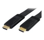 StarTech.com Câble plat HDMI haute vitesse Ultra HD 4K avec Ethernet de 5m - HDMI vers HDMI - M/M