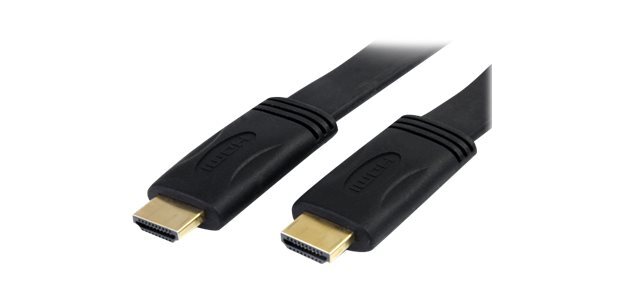 StarTech.com Câble plat HDMI haute vitesse Ultra HD 4K avec Ethernet de 5m - HDMI vers HDMI - M/M