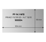 Port Designs Privacy Filter 2D 35,6 cm (14") Ordinateur portable Filtre de confidentialité sans bords pour ordinateur