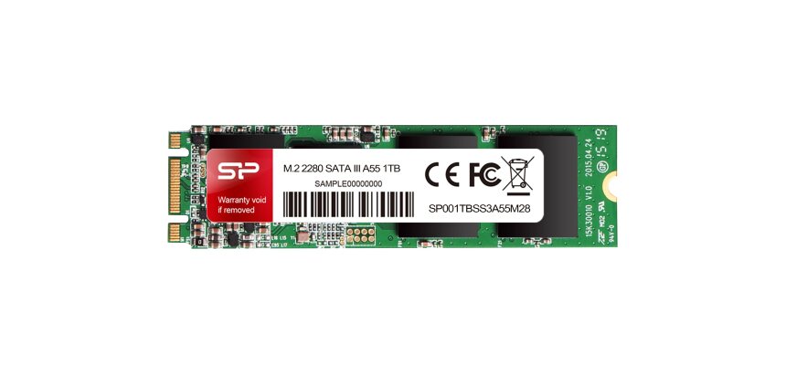 Silicon Power M.2 2280 A55 1 To Série ATA III SLC