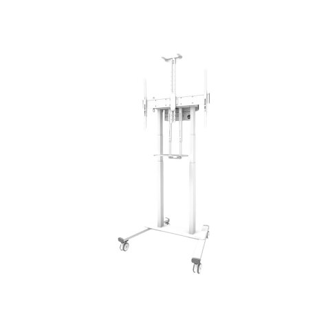 Neomounts FL55-875WH1 Support au sol mobile pour écran 55-100" - motorisé - TÜV
