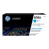 HP 656X - à rendement élevé - cyan - original - LaserJet - cartouche de toner (CF461X)