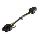 StarTech.com Câble adaptateur d'alimentation PCI Express à 6 broches vers 8 broches de 15 cm - F/M