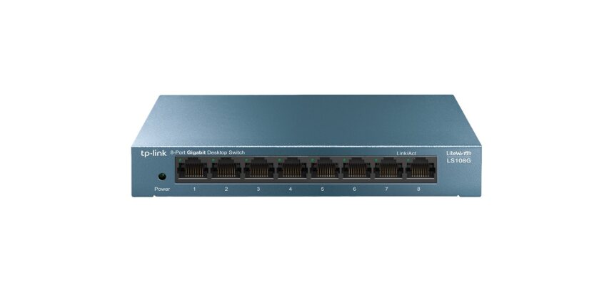 TP-Link LS108G Non-géré Gigabit Ethernet (10/100/1000) Bleu