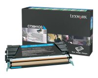 Lexmark - High Yield - cyan - original - toner cartridge - LCCP, LRP