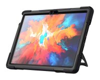 DLH Coque renforcee avec bandouliere, poignee rotative et pied support pour Lenovo Tab P11 Pro 11.5" (ZA7R, ZA7X, TB-J606, TB-J606F, TB-J606X..)