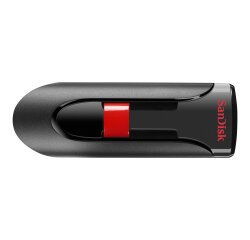 SanDisk Cruzer Glide lecteur USB flash 64 Go USB Type-A 2.0 Noir, Rouge
