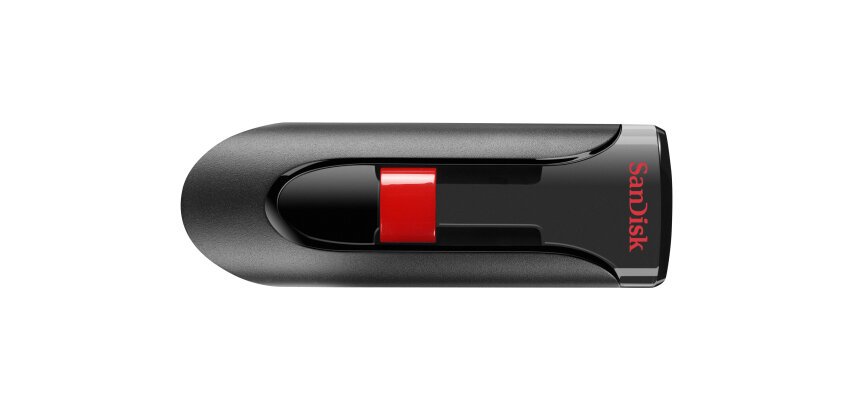 SanDisk Cruzer Glide lecteur USB flash 64 Go USB Type-A 2.0 Noir, Rouge