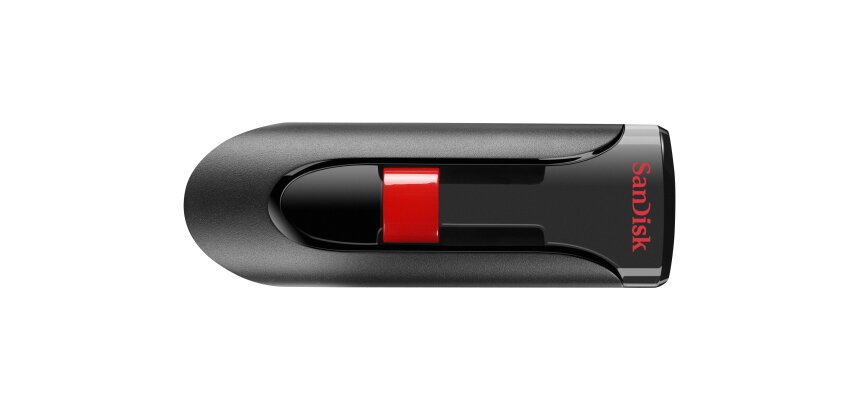 SanDisk Cruzer Glide lecteur USB flash 64 Go USB Type-A 2.0 Noir, Rouge