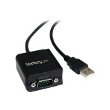 StarTech.com Câble adaptateur de 1,80 m USB vers série DB9 RS232 - Chipset FTDI