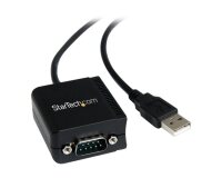 StarTech.com Câble adaptateur de 1,80 m USB vers série DB9 RS232 - Chipset FTDI