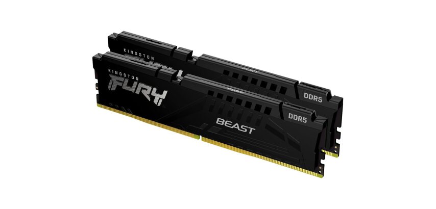 Kingston Technology FURY Beast 16 Go 6000 MT/s DDR5 CL36 DIMM (Kits de 2) Black EXPO