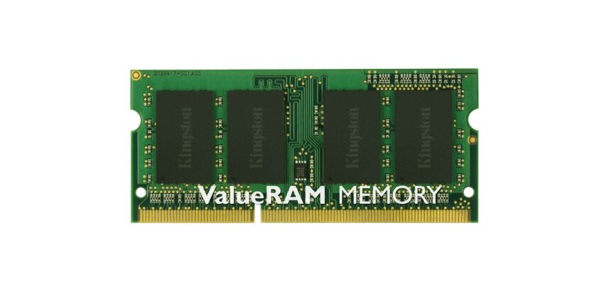 Kingston Technology ValueRAM module de mémoire 4 Go 1 x 4 Go DDR3 1600 MT/s 204-pin SO-DIMM