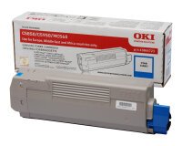 OKI - cyan - original - toner cartridge
