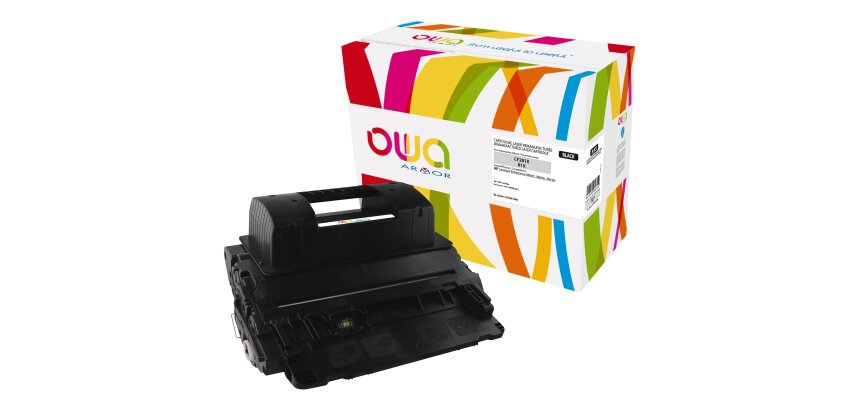 Toner remanufacturé OWA - haute capacité - Noir - pour HP CF281X