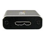 StarTech.com Boîtier Aluminium M.2 SSD vers USB 3.0 (5Gbps) avec UASP - Noir - M.2 NGFF SATA avec Clé B & Clé B+M - Boîtier Externe M.2 Portable - Non Compatible avec NVMe / AHCI