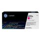 HP 651A toner LaserJet magenta authentique