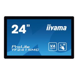 iiyama ProLite TF2415MC-B2 écran plat de PC 60,5 cm (23.8") 1920 x 1080 pixels Full HD LED Écran tactile Multi-utilisateur Noir