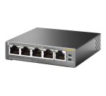 TP-Link TL-SG1005P Non-géré Gigabit Ethernet (10/100/1000) Connexion Ethernet, supportant l'alimentation via ce port (PoE) Noir