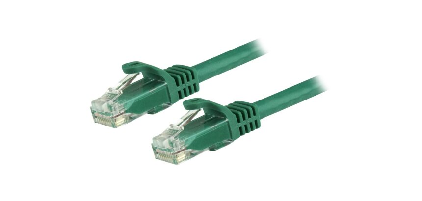 StarTech.com Cordon de raccordement UTP CAT6 - 7,5 m - Sans crochet - Câble patch RJ45 - Vert