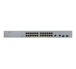 Zyxel GS1350-26HP-EU0101F commutateur réseau Géré L2 Gigabit Ethernet (10/100/1000) Connexion Ethernet, supportant l'alimentation via ce port (PoE) Gris