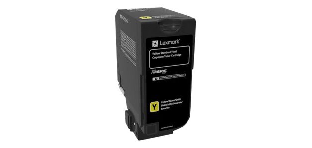 Lexmark 74C2SYE Cartouche de toner 1 pièce(s) Original Jaune