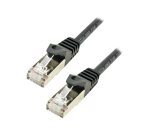 MCL FCC7BMSHF-2M/N câble de réseau Noir Cat7 S/FTP (S-STP)
