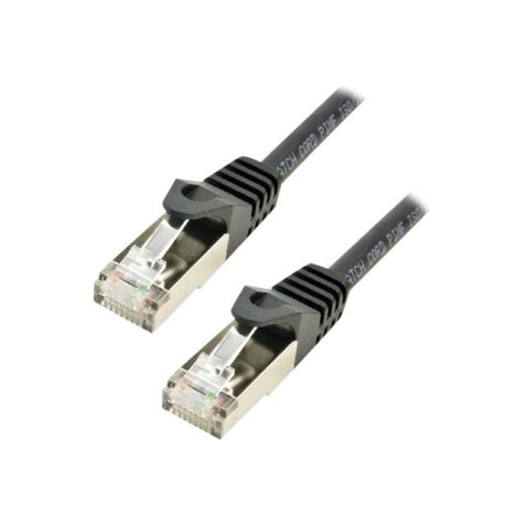 MCL FCC7BMSHF-2M/N câble de réseau Noir Cat7 S/FTP (S-STP)