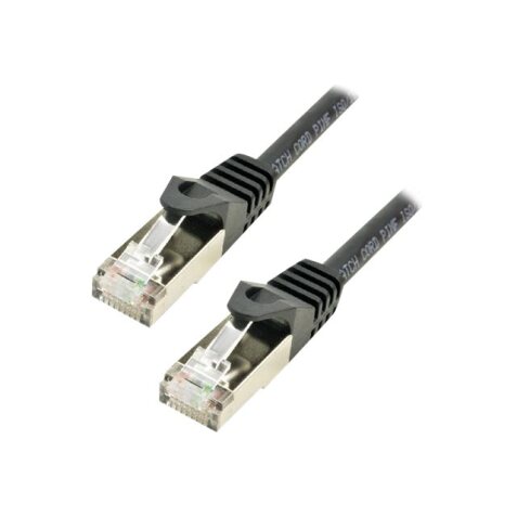 MCL FCC7BMSHF-2M/N câble de réseau Noir Cat7 S/FTP (S-STP)