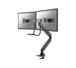 Neomounts NM-D775DXBLACK Support d'écran à fixer 10-32" - ressort à gaz - Topfix - arrêt 180°