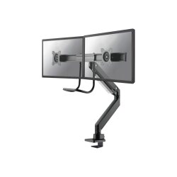 Neomounts NM-D775DXBLACK Support d'écran à fixer 10-32" - ressort à gaz - Topfix - arrêt 180°