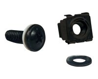 Tripp Lite Kit matériel à trous carrés SmartRack avec 50 vis et rondelles M6