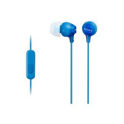Sony MDR-EX15AP Headset Bedraad In-ear Oproepen/muziek Blauw