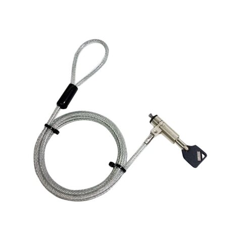 DLH CÂBLE DE SÉCURITÉ ANTIVOL NOBLE LOCKS WEDGE A CLÉ POUR ORDINATEUR PORTABLE DELL
